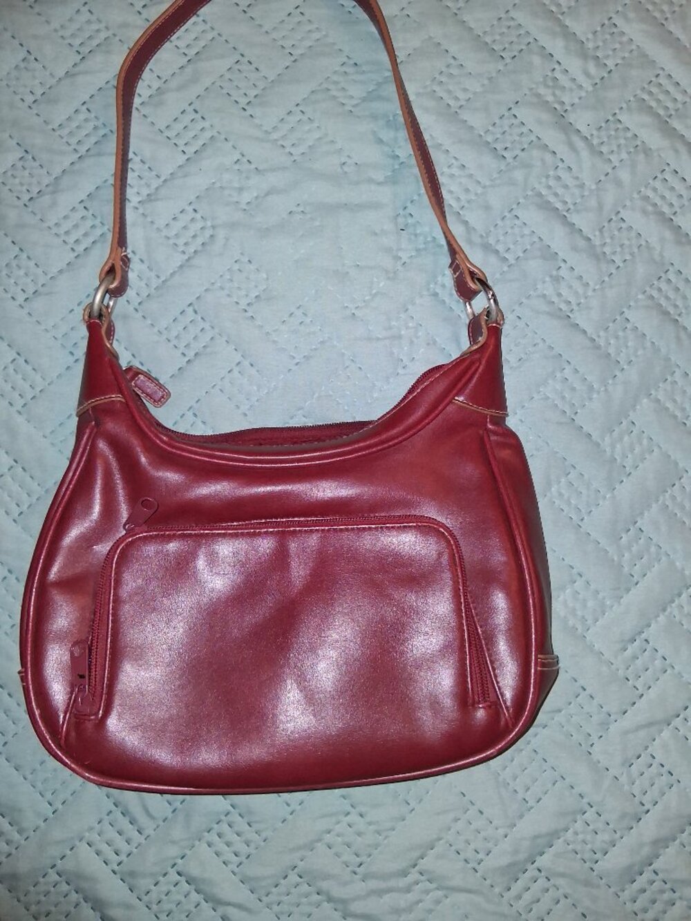 Red Shoulder Bag - Picture 2 of 9